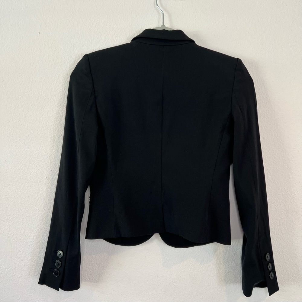 Emporio Armani black cropped blazer 🖤 - Picture 2 of 14